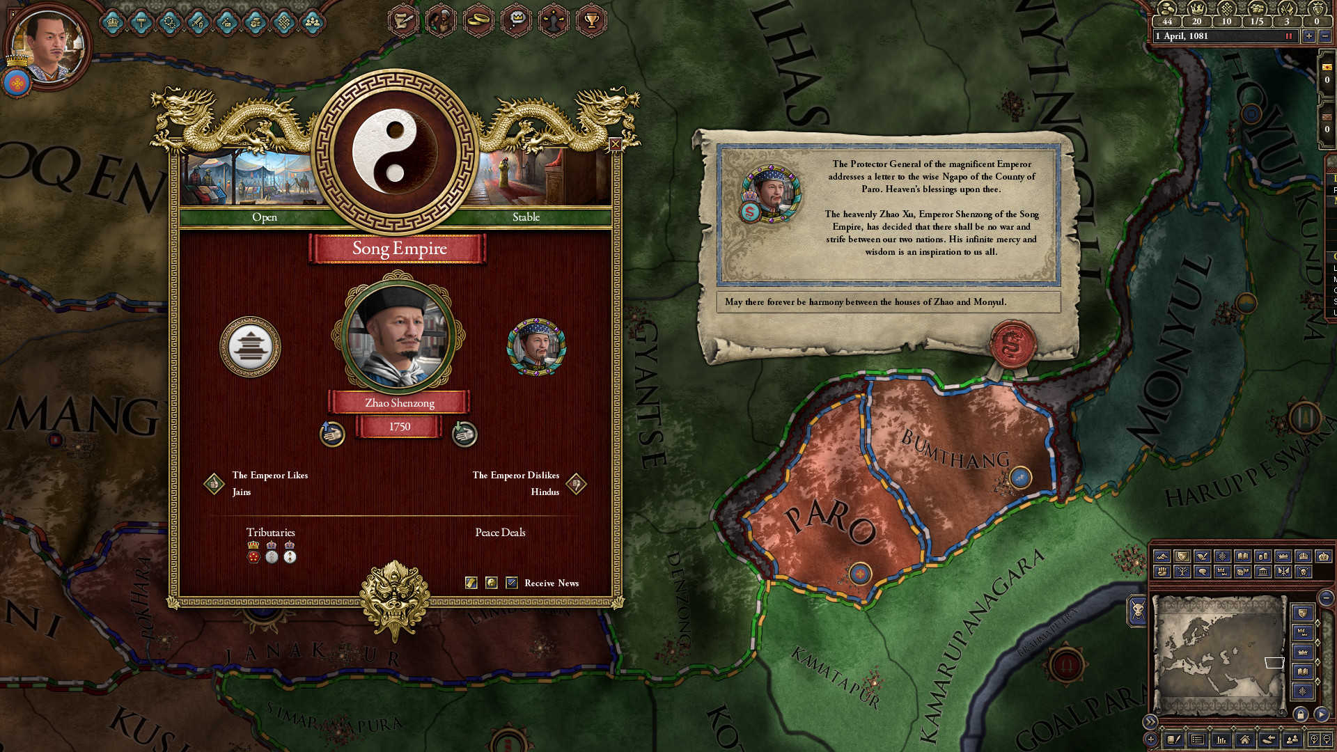 Expansion - Crusader Kings II: Jade Dragon Featured Screenshot #1