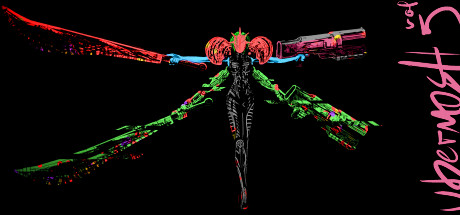 Steam header art for UBERMOSH Vol.5