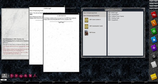 Fantasy Grounds - Rome (BRP)