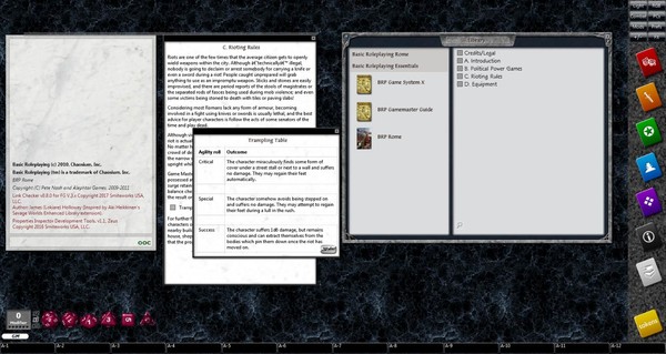Fantasy Grounds - Rome (BRP)