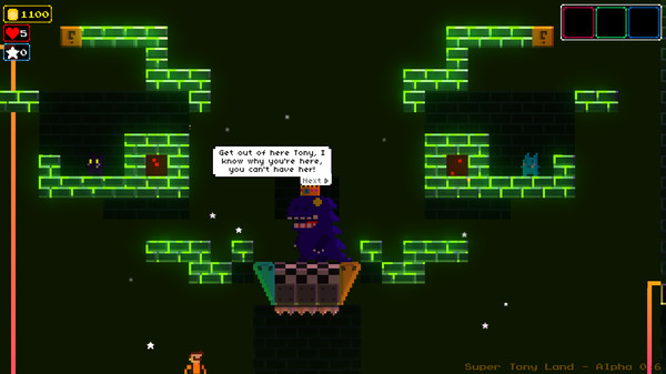 Screenshot z Super Tony Land