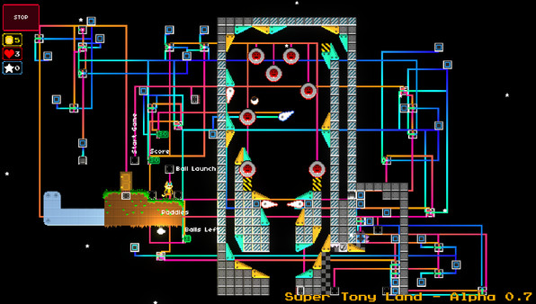 Screenshot z Super Tony Land