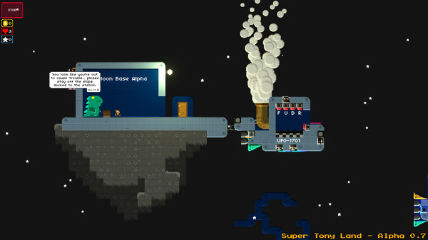 Screenshot z Super Tony Land