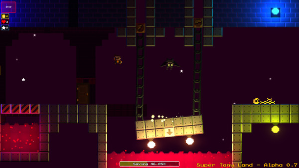 Screenshot z Super Tony Land