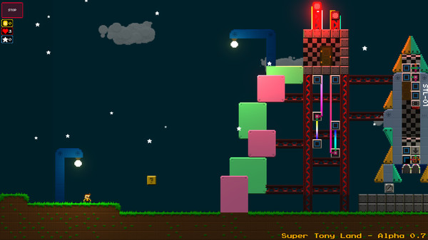 Screenshot z Super Tony Land