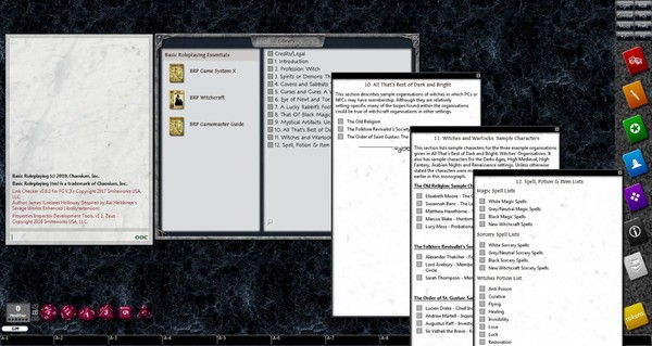 Fantasy Grounds - Witchcraft (BRP)