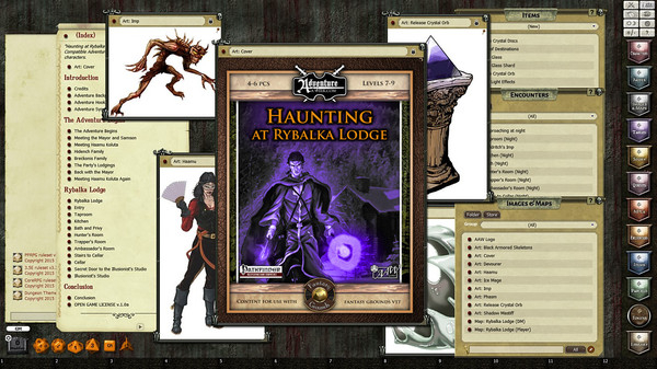 Fantasy Grounds - A17: Haunting at Rybalka Lodge (PFRPG)