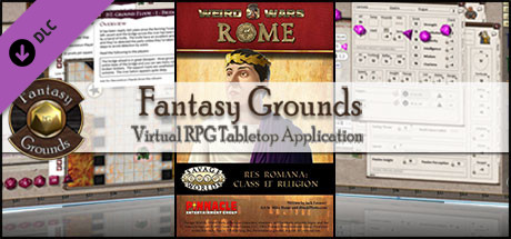 Fantasy Grounds - Weird Wars Rome: Res Romana (Savage Worlds) Header Image