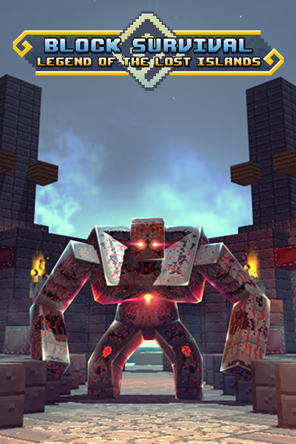 Capa de Block Survival: Legend of the Lost Islands