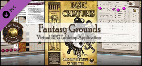 Fantasy Grounds - Basic Creatures (BRP) cover art