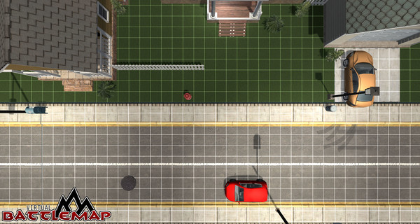 Virtual Battlemap DLC - Modern Town