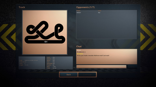 Screenshot z Virtual SlotCars