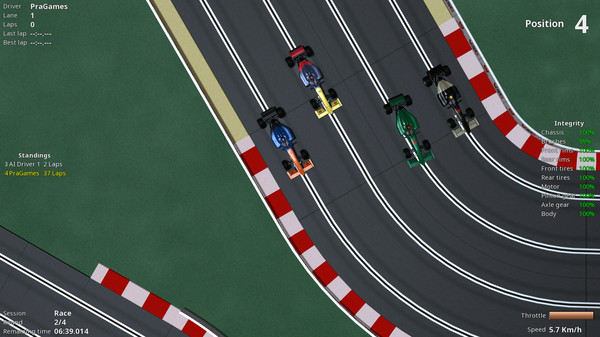 Screenshot z Virtual SlotCars