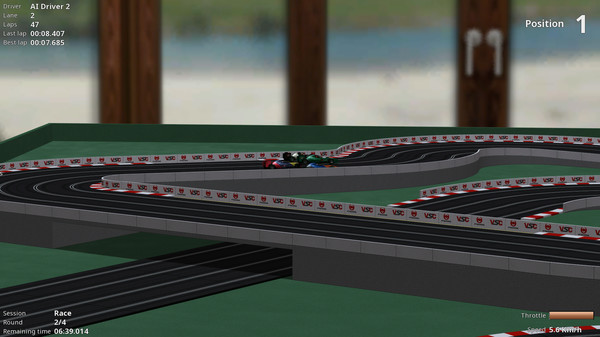 Screenshot z Virtual SlotCars