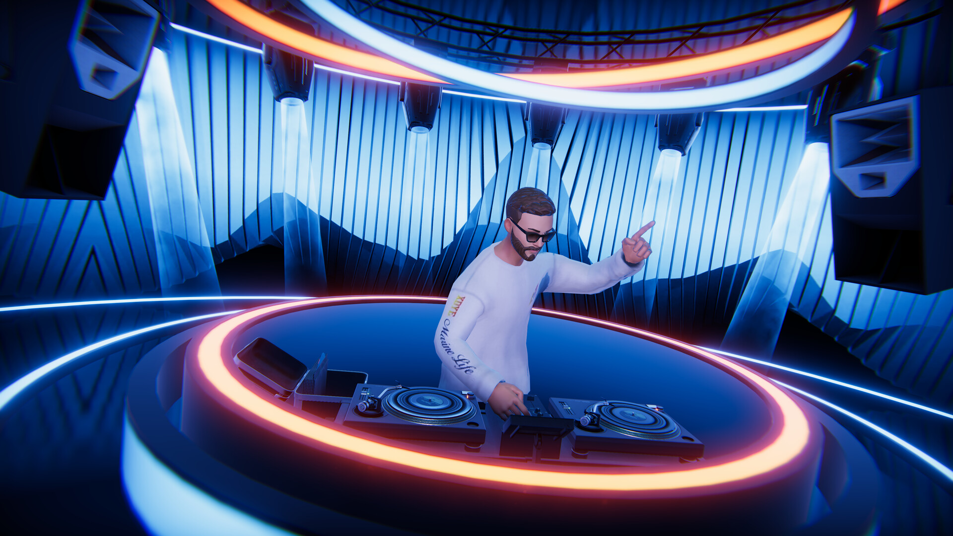 #5. Vinyl Reality - DJ in VR (Steam) بواسطة: EntroPi Games