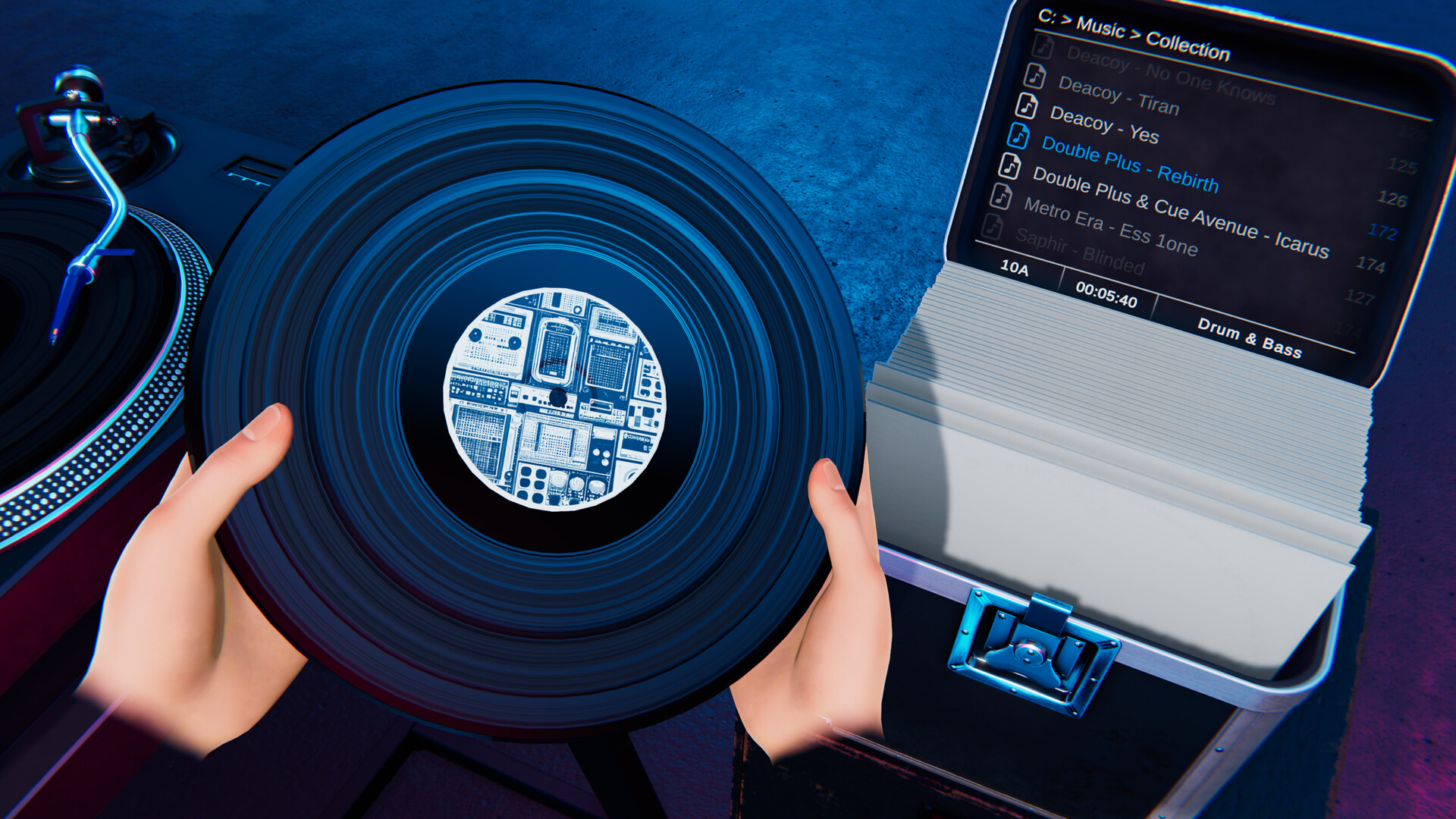 #2. Vinyl Reality - DJ in VR (Steam) بواسطة: EntroPi Games