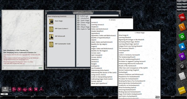 Fantasy Grounds - Basic Magic (BRP)