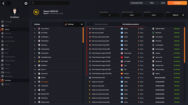 eSports Manager screenshot 2