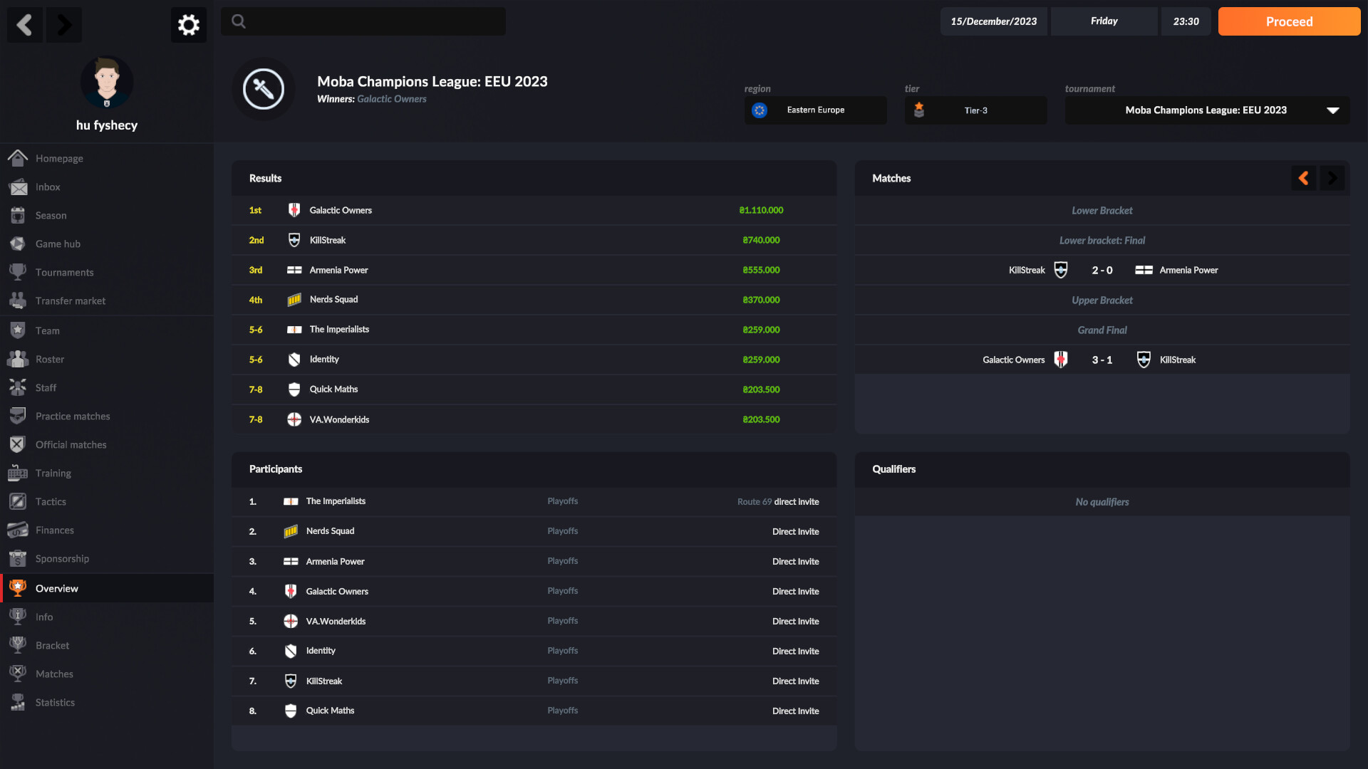 eSports Manager screenshot #14