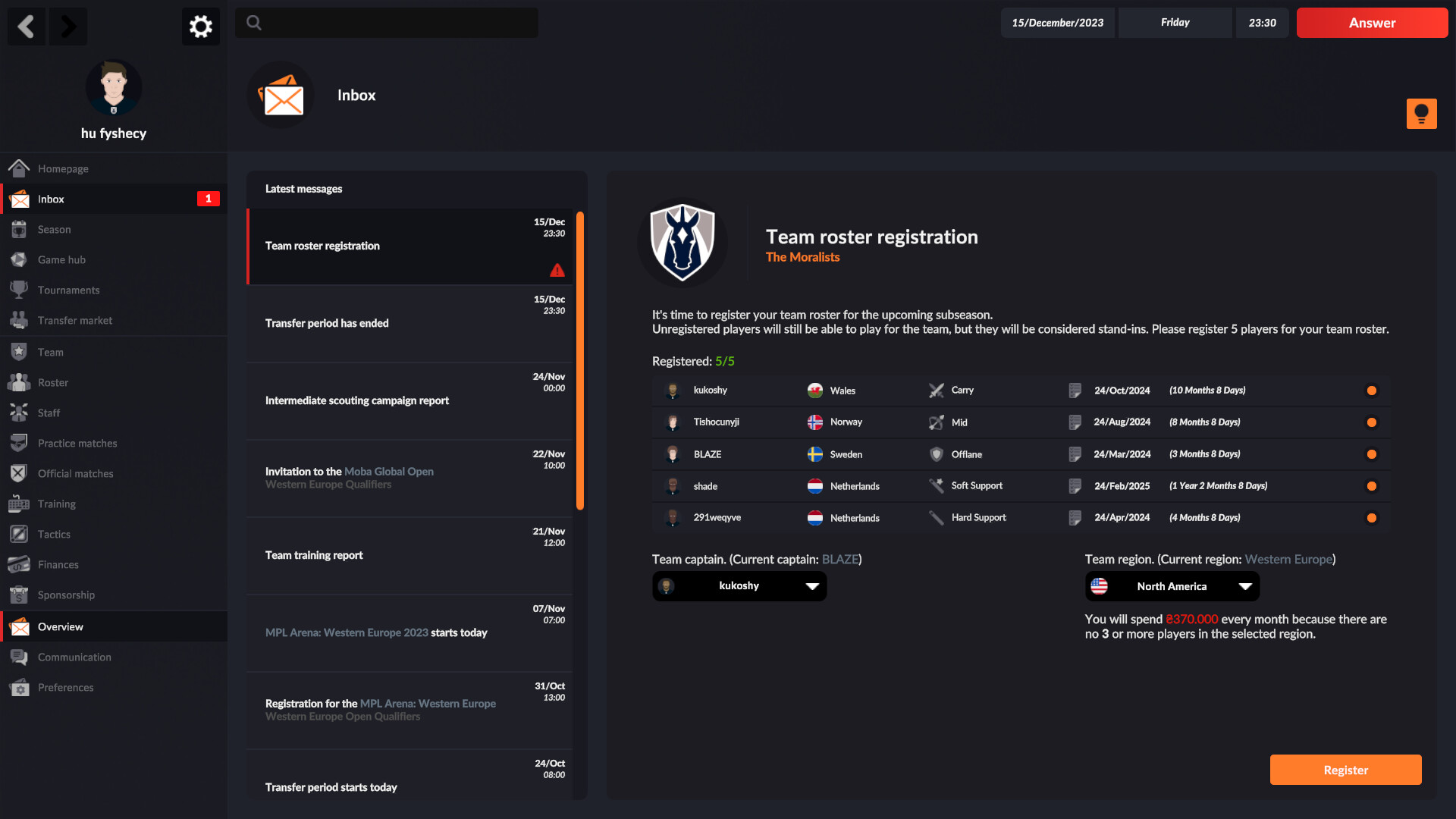 eSports Manager screenshot #17