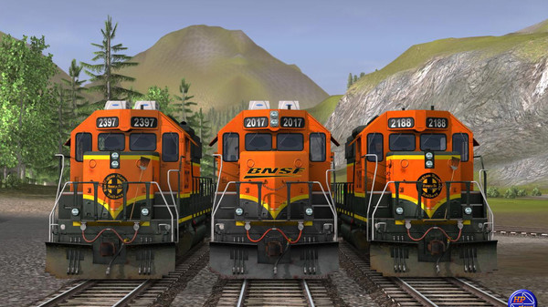 TANE DLC: BNSF GP38-2 Pumpkins (2 Pack)