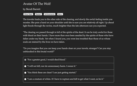 Avatar of the Wolf screenshot 2