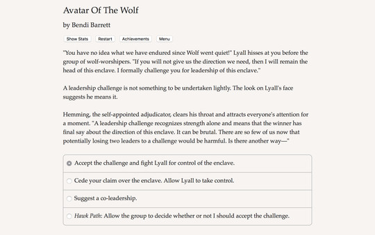Avatar of the Wolf screenshot 3
