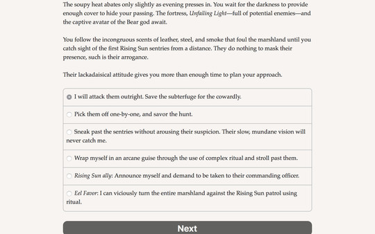 Avatar of the Wolf screenshot 1