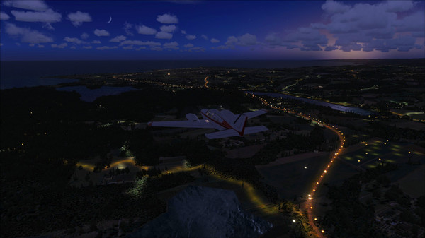 KHAiHOM.com - FSX Steam Edition - Night Environment: Norway Add-On