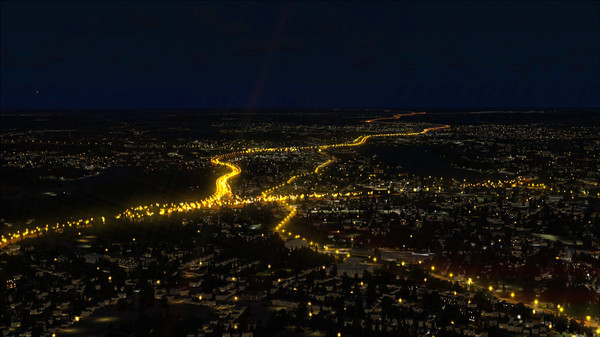 FSX Steam Edition: Night Environment: Sweden Add-On
