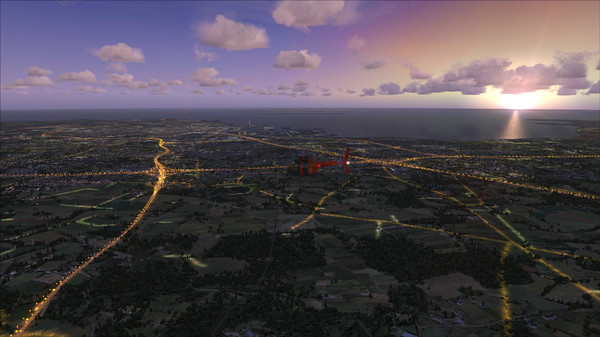 FSX Steam Edition: Night Environment: Sweden Add-On