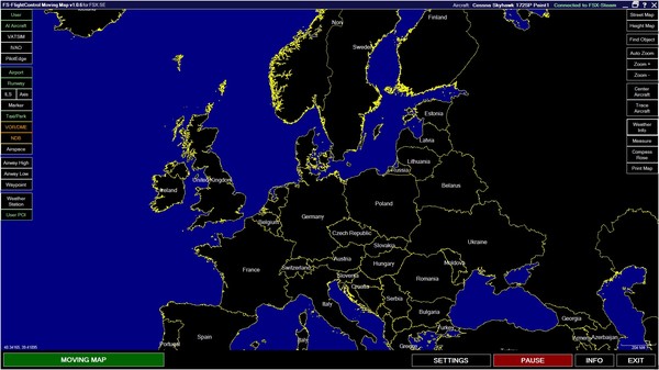 KHAiHOM.com - FSX Steam Edition: Moving Map Add-On