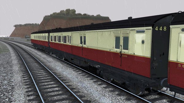 KHAiHOM.com - TS Marketplace: Maunsell 59ft Low Window Corridor Coach Pack Crimson Cream