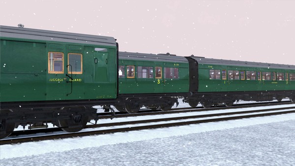 KHAiHOM.com - TS Marketplace: Maunsell 59ft Low Window Corridor Coach Pack Southern Malachite Green