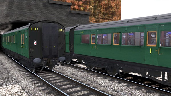 KHAiHOM.com - TS Marketplace: Maunsell 59ft Low Window Corridor Coach Pack Southern Malachite Green