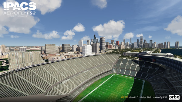 Aerofly FS 2 - Orbx - Chicago Meigs Field — скриншот 14
