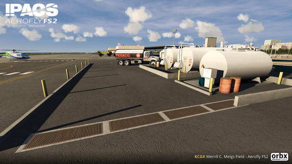 Aerofly FS 2 - Orbx - Chicago Meigs Field — скриншот 15