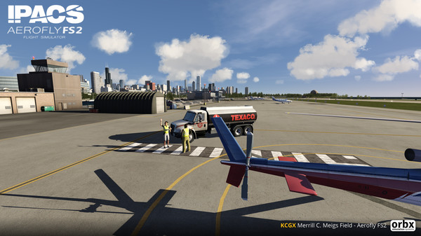 Aerofly FS 2 - Orbx - Chicago Meigs Field — скриншот 12
