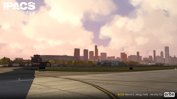 Aerofly FS 2 - Orbx - Chicago Meigs Field — скриншот 7
