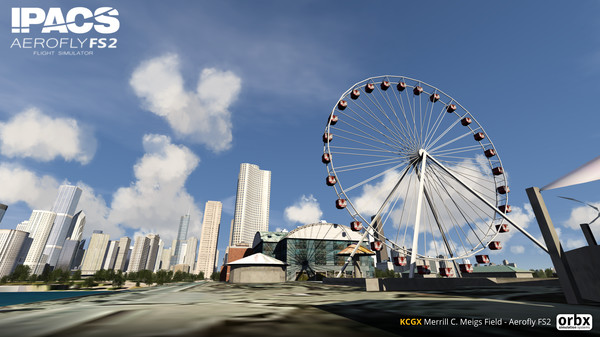 Aerofly FS 2 - Orbx - Chicago Meigs Field — скриншот 8