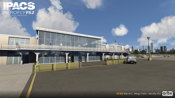 Aerofly FS 2 - Orbx - Chicago Meigs Field — скриншот 11