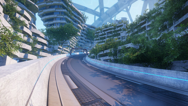 Screenshot z Racing Glider