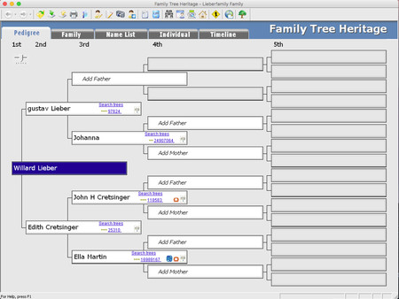 Family Tree Heritage™ Platinum 15 –  Mac screenshot 3