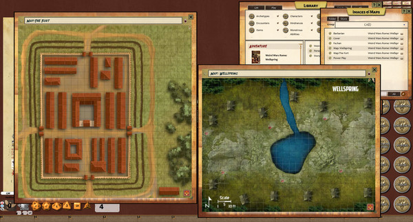 Fantasy Grounds - Weird Wars Rome: Wellspring (Savage Worlds)