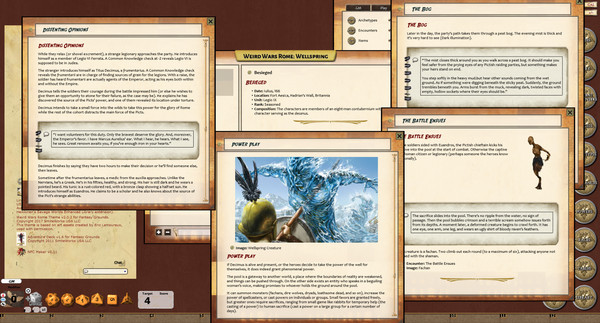 Fantasy Grounds - Weird Wars Rome: Wellspring (Savage Worlds)