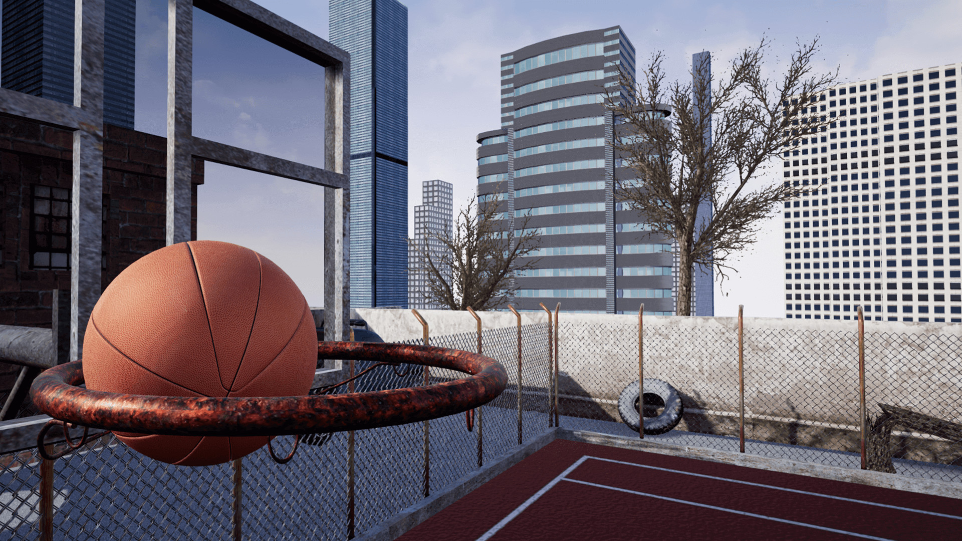 #4. Streetball VR (Steam) 由: Indiecode Games