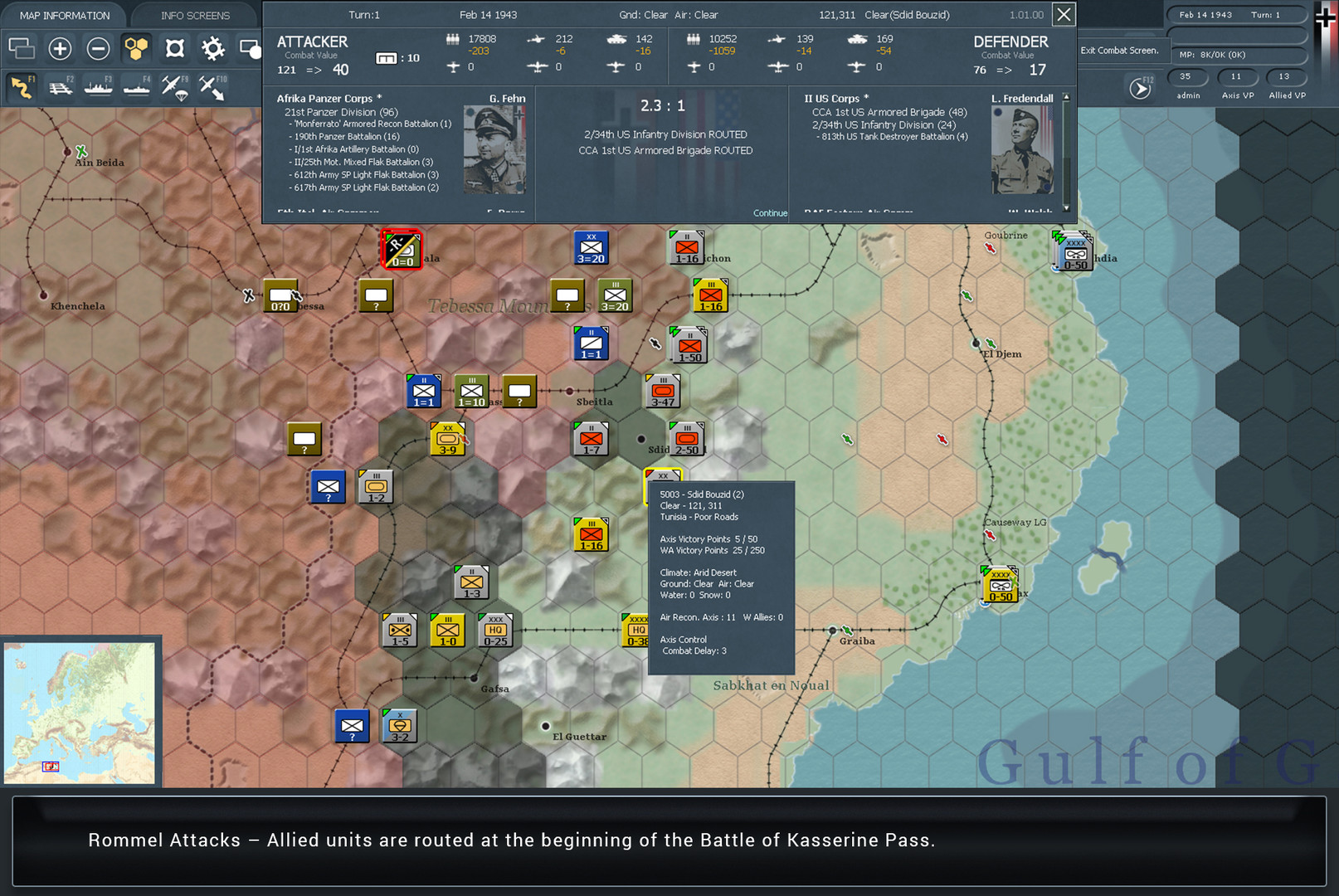 Gary Grigsby's War in the West: Operation Torch Featured Screenshot #1