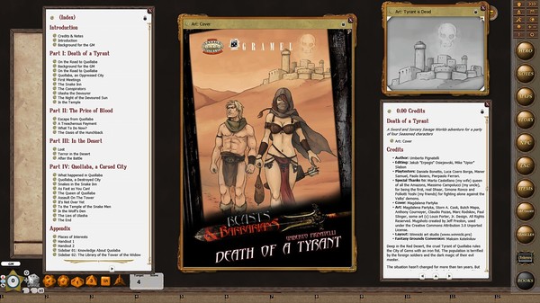 Fantasy Grounds - Beasts & Barbarians: Death of a Tyrant (Savage Worlds)