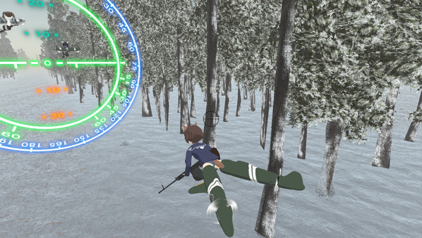 第502統合戦闘航空団 ブレイブウィッチーズ VR-Operation Baba_yaga-雪中迎撃戦