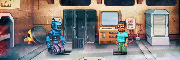 Odysseus Kosmos and his Robot Quest: Adventure Game video 2